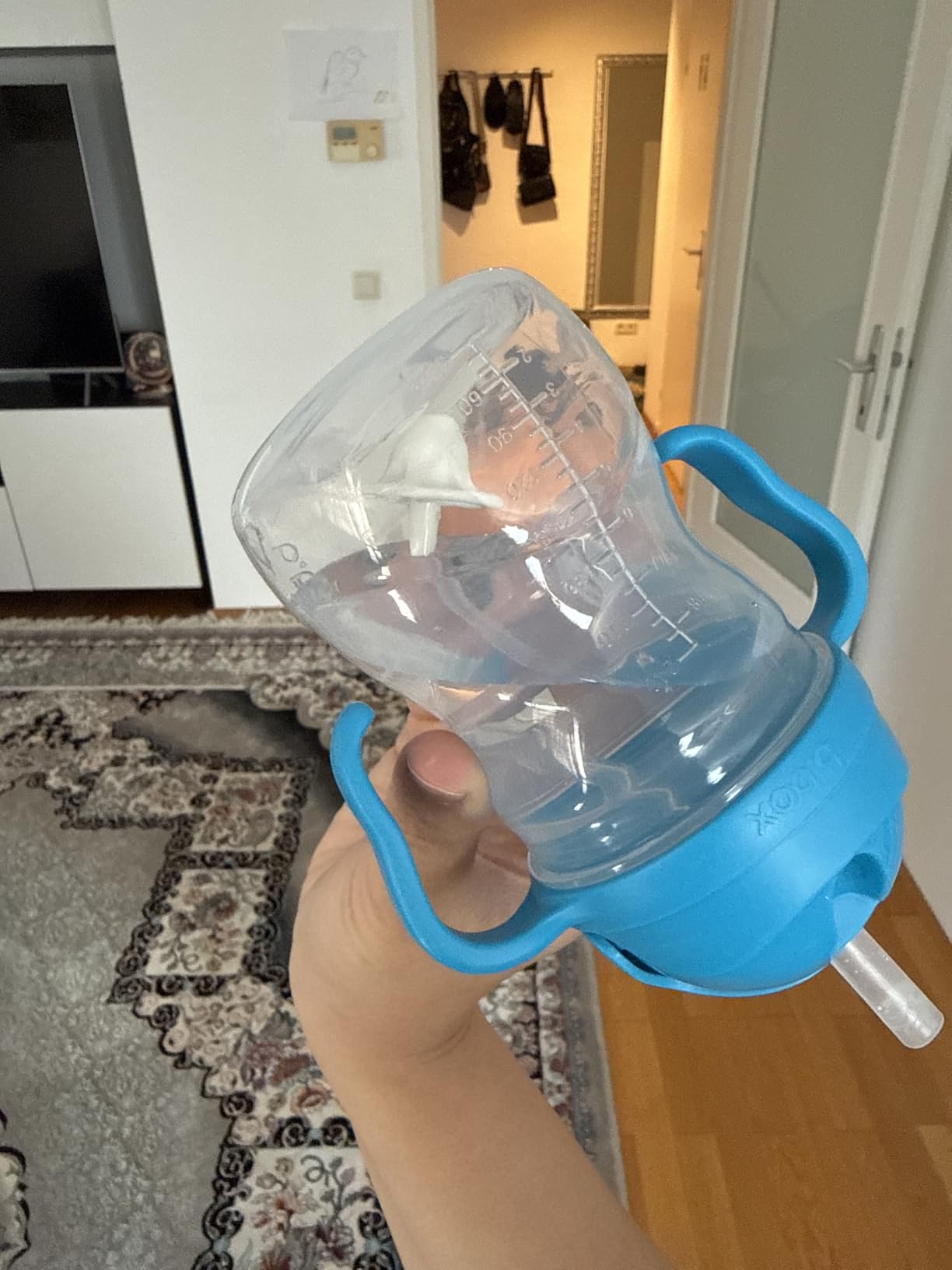 b.box Sippy cups Trinklernbecher 240 ml Bubblegum Blueberry auslaufsicher