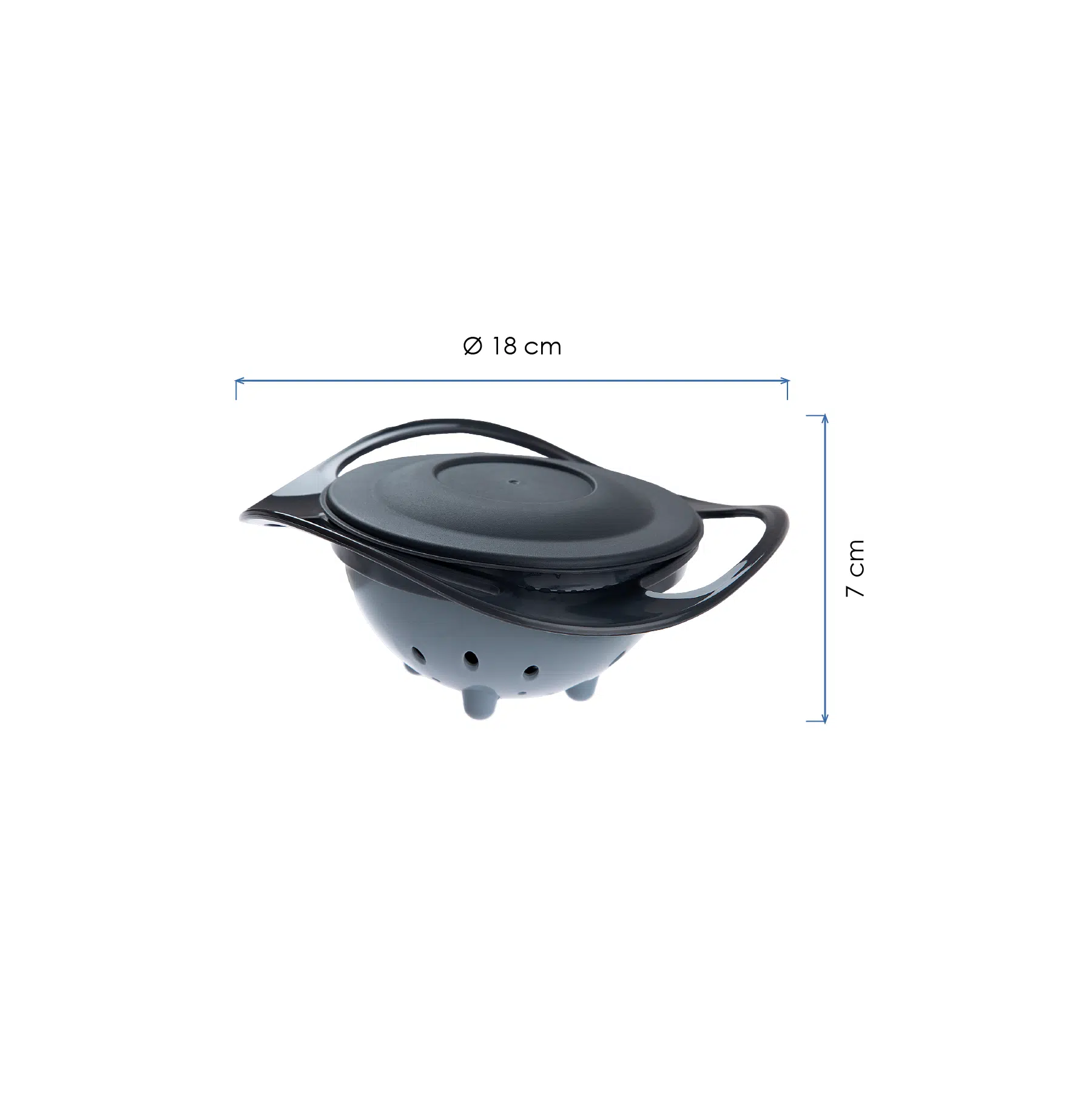 BabyJem Beslenme 360 Snackteller auslaufsicher mit Deckel
