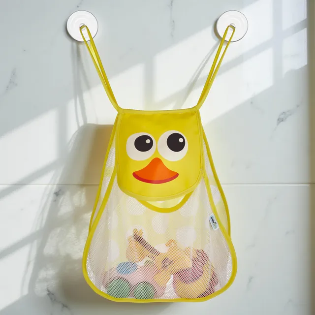 BabyJem Banyo Spielzeugnetz Bad mit Saugnäpfen
