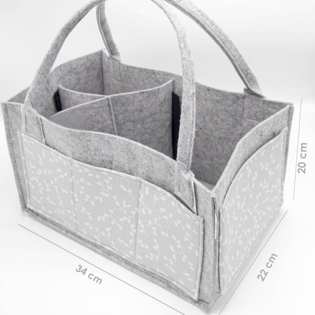 BabyJem Anne Organizer Filz Windel-Caddy