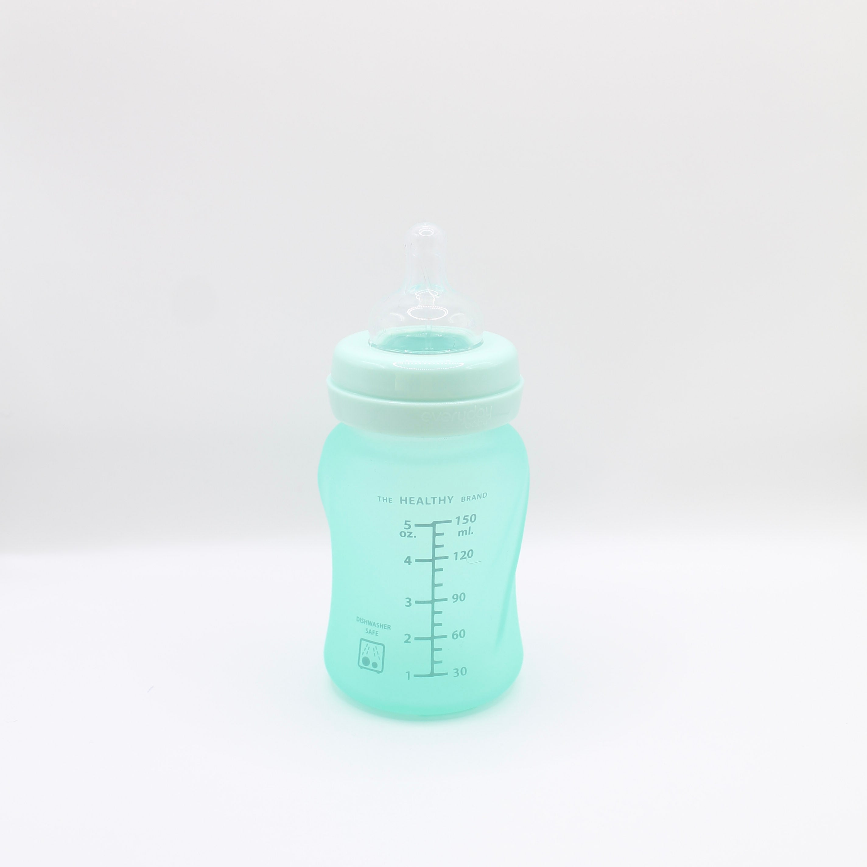 Everyday Baby Glass Bottles Babyflasche Glas 150 ml Mint Green