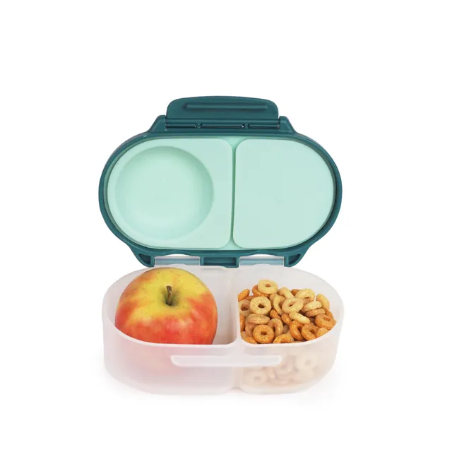 b.box Snackbox Mini Bento Brotdose Emerald Forest auslaufsicher