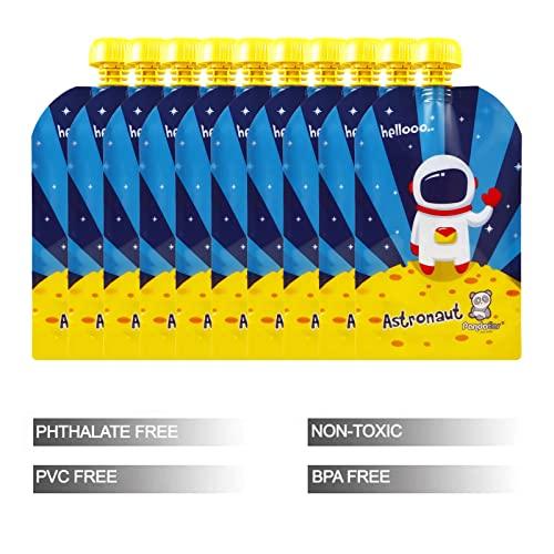 PandaEar Food Pouches Quetschbeutel 180ml 10er Astronaut