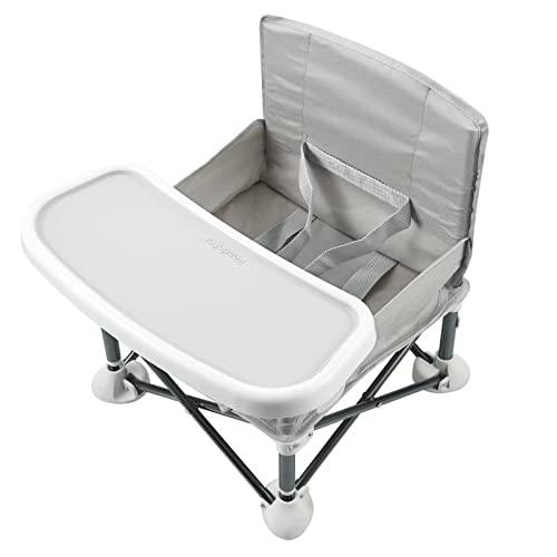 PandaEar Chairs Travel Seat Faltbarer Hochstuhl mit Tablett