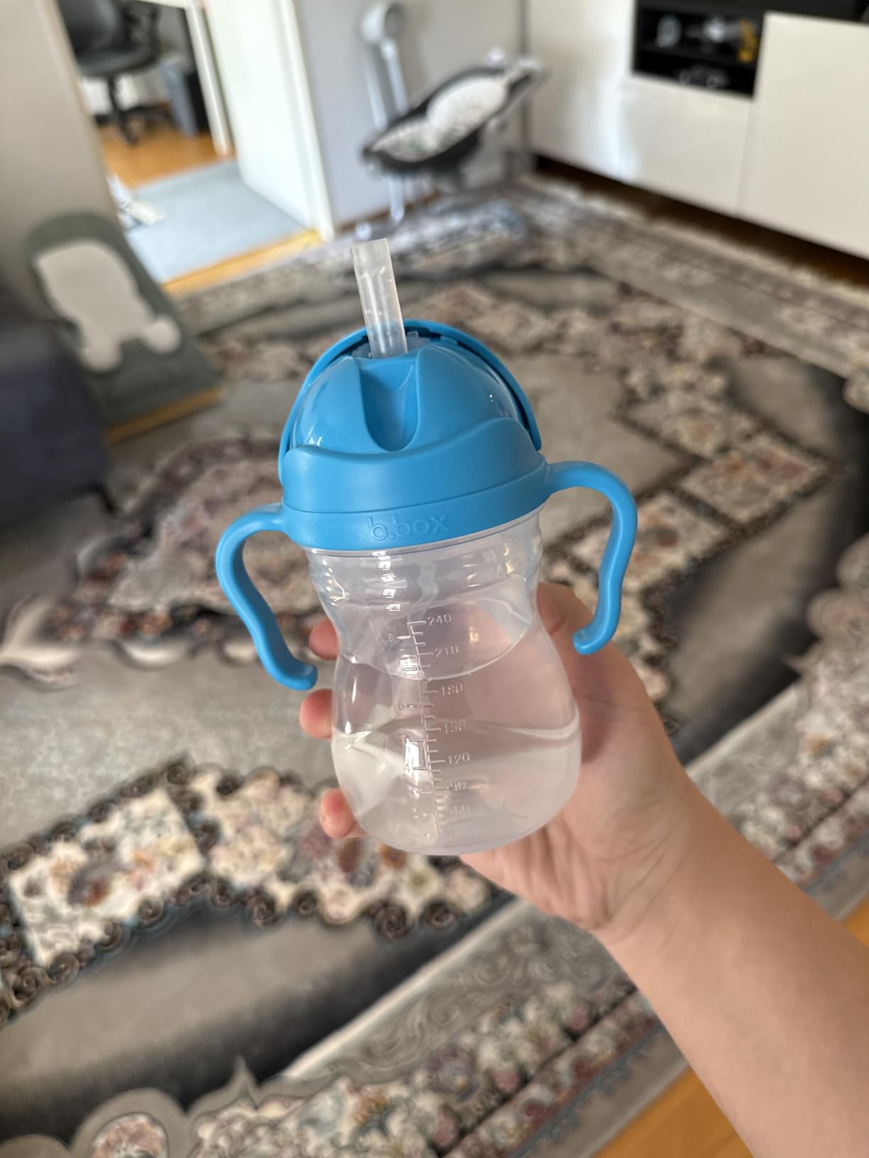 b.box Sippy cups Trinklernbecher 240 ml Bubblegum Blueberry auslaufsicher
