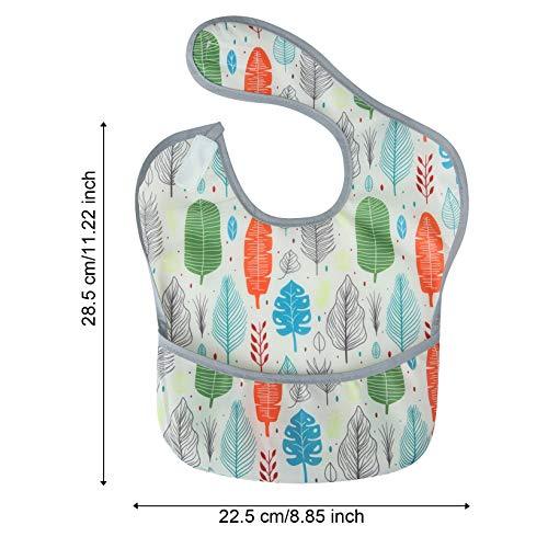 PandaEar Bibs Stoflätzchen 3er Pack wasserdicht mit Tasche