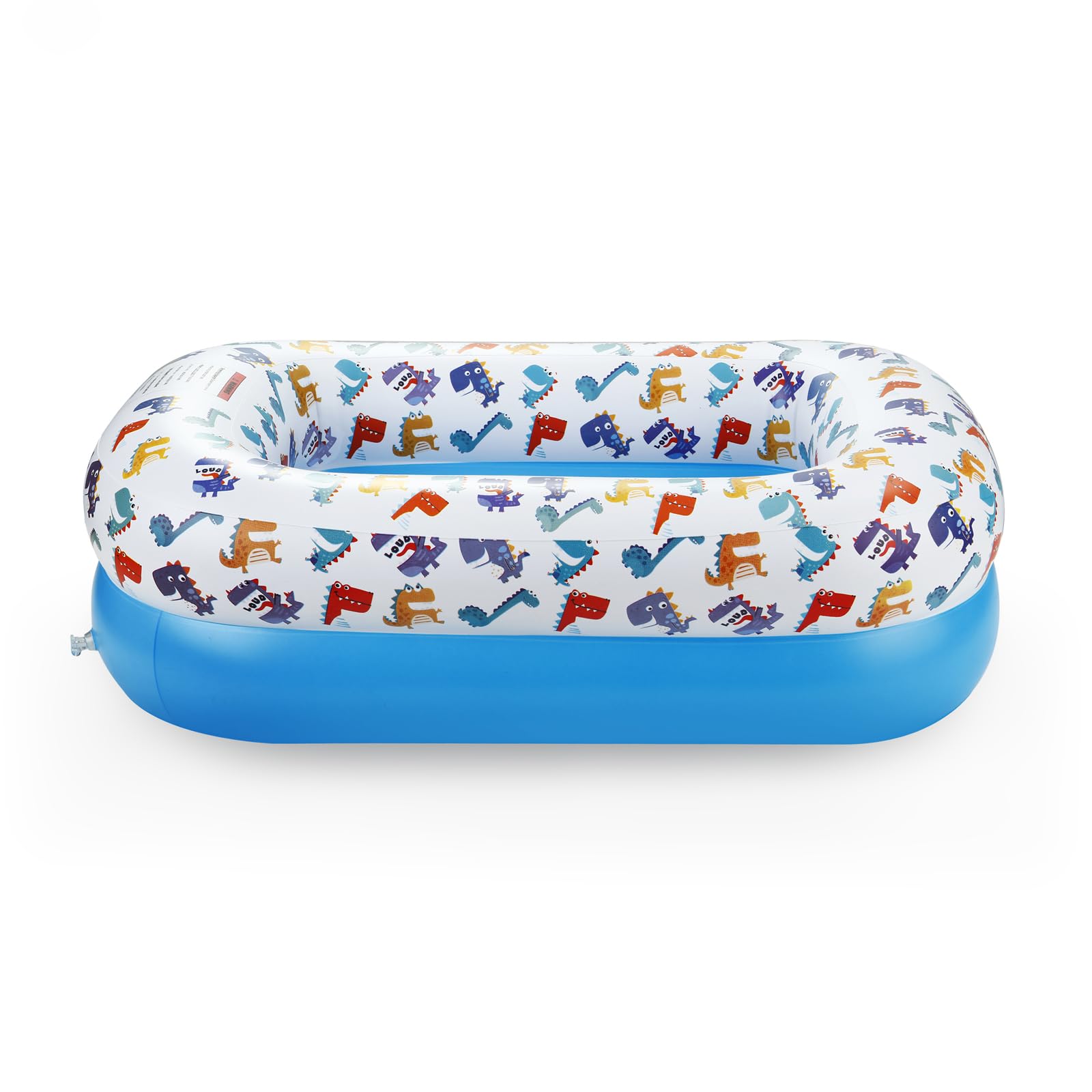 PandaEar Bathroom Inflatable Dinosaur Badewanne Blau Baby