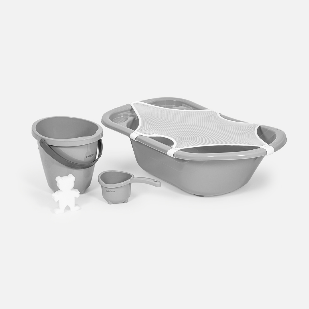 BabyJem Banyo Baby Badeset 5-teilig mit Thermometer