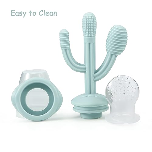 PandaEar Pacifiers Fruchtsauger Silikon 3er Rosa
