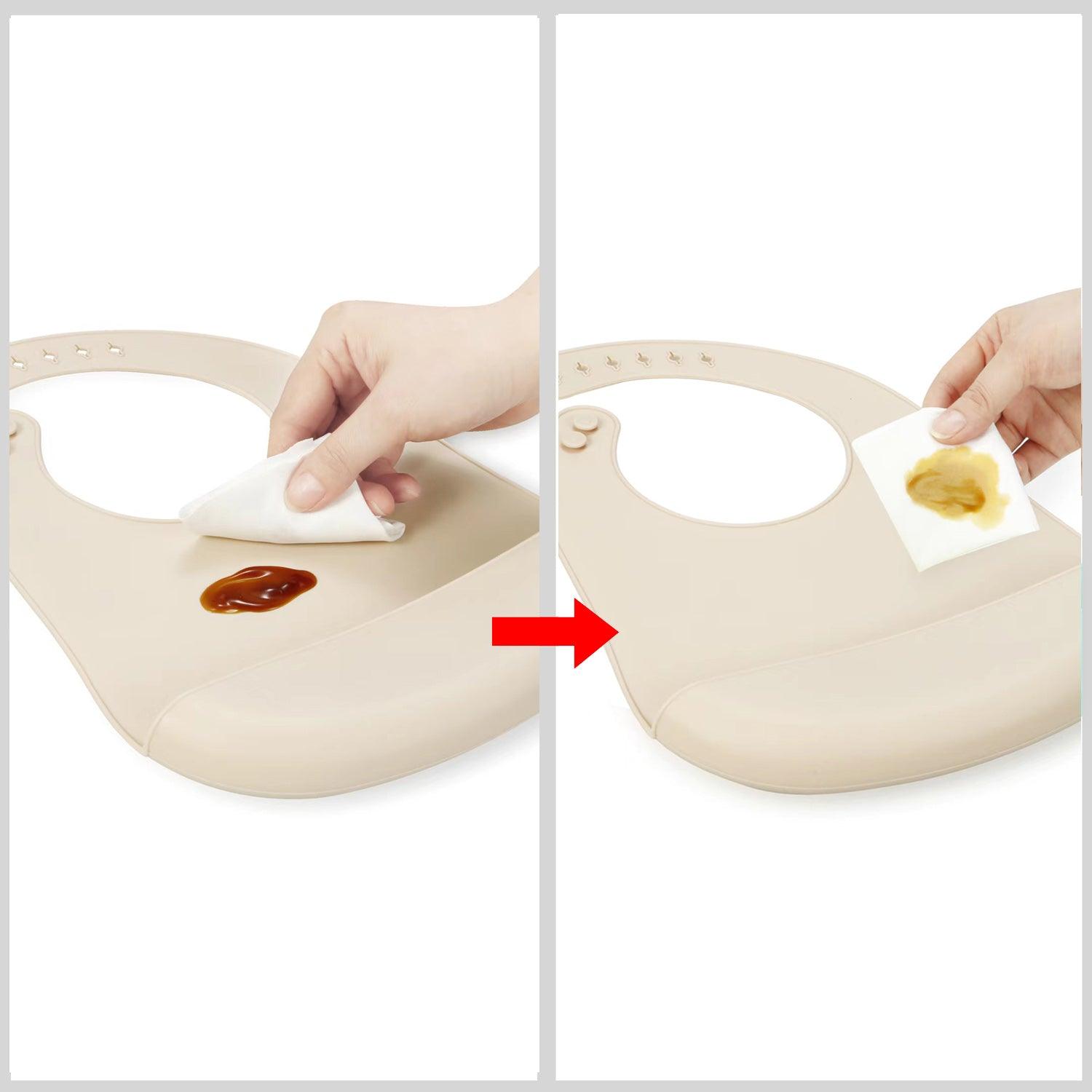 PandaEar Bibs Silikonlätzchen 3er Pack verstellbar BPA-frei