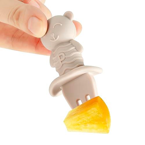PandaEar Utensils Löffel Gabel Bär Silikon 6er