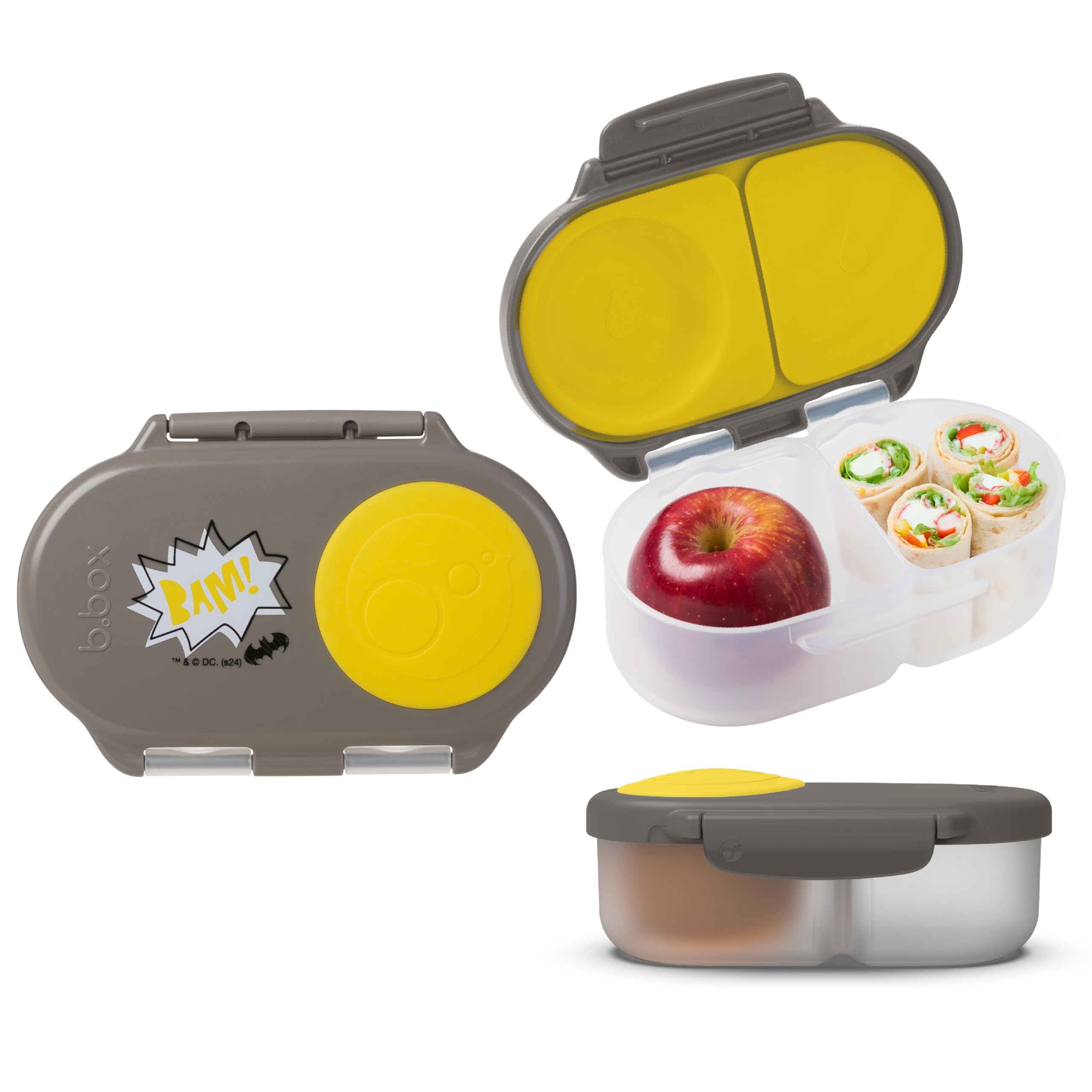 b.box Snackbox Mini Bento Brotdose Emerald Forest auslaufsicher