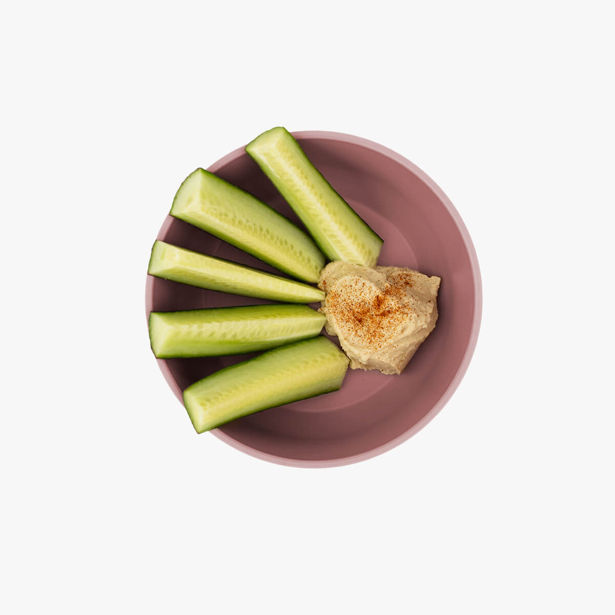 ezpz Basics Collection Mealtime Bowl Schüssel 2er Pack 24oz Blush