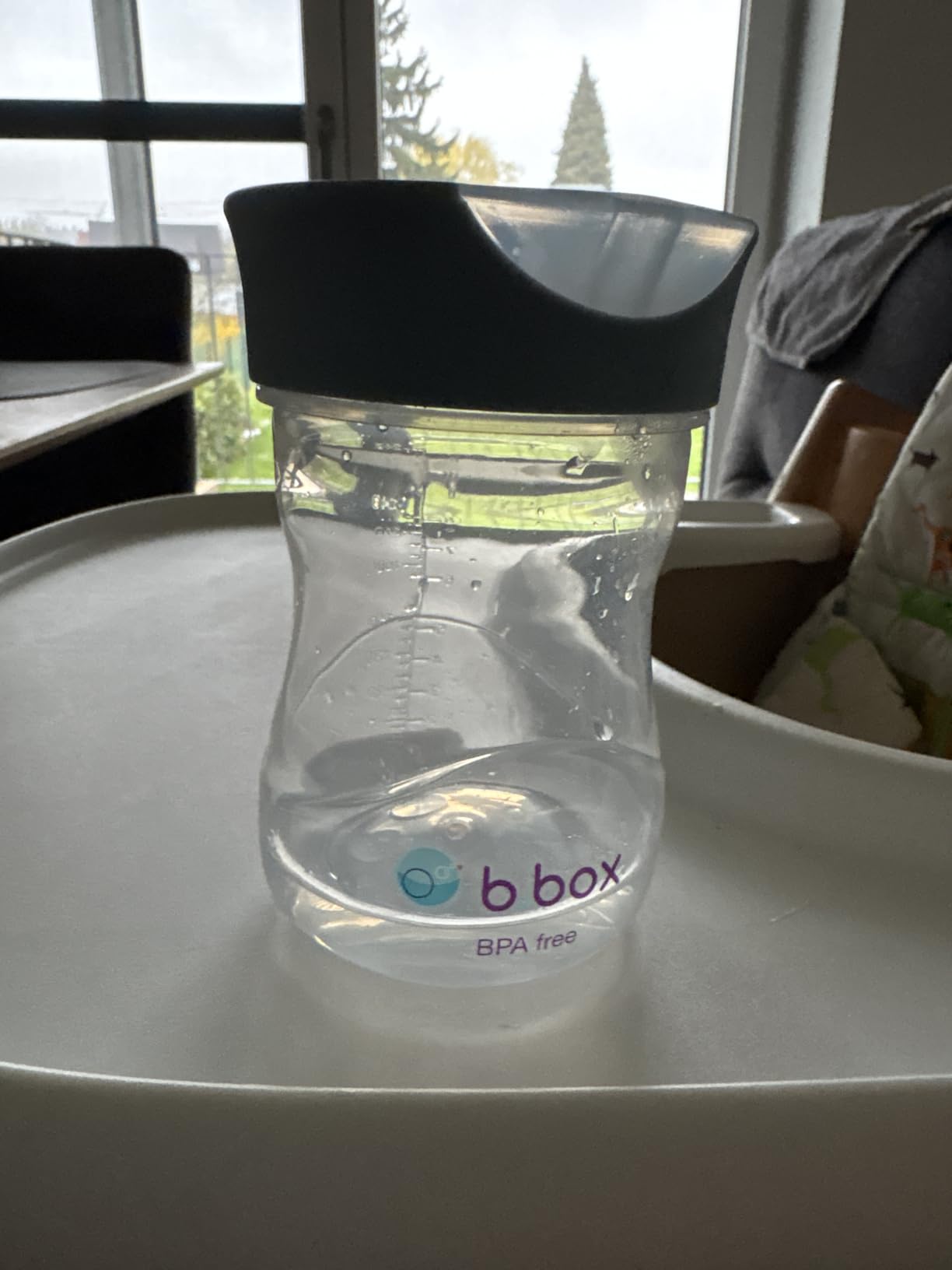 b.box Trinklernbecher Free-Flow 240 ml Hellblau BPA-frei