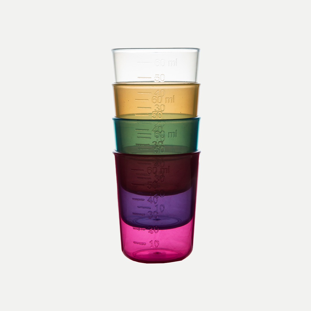 BabyJem Beslenme Trinkbecher 4er mini BPA-frei