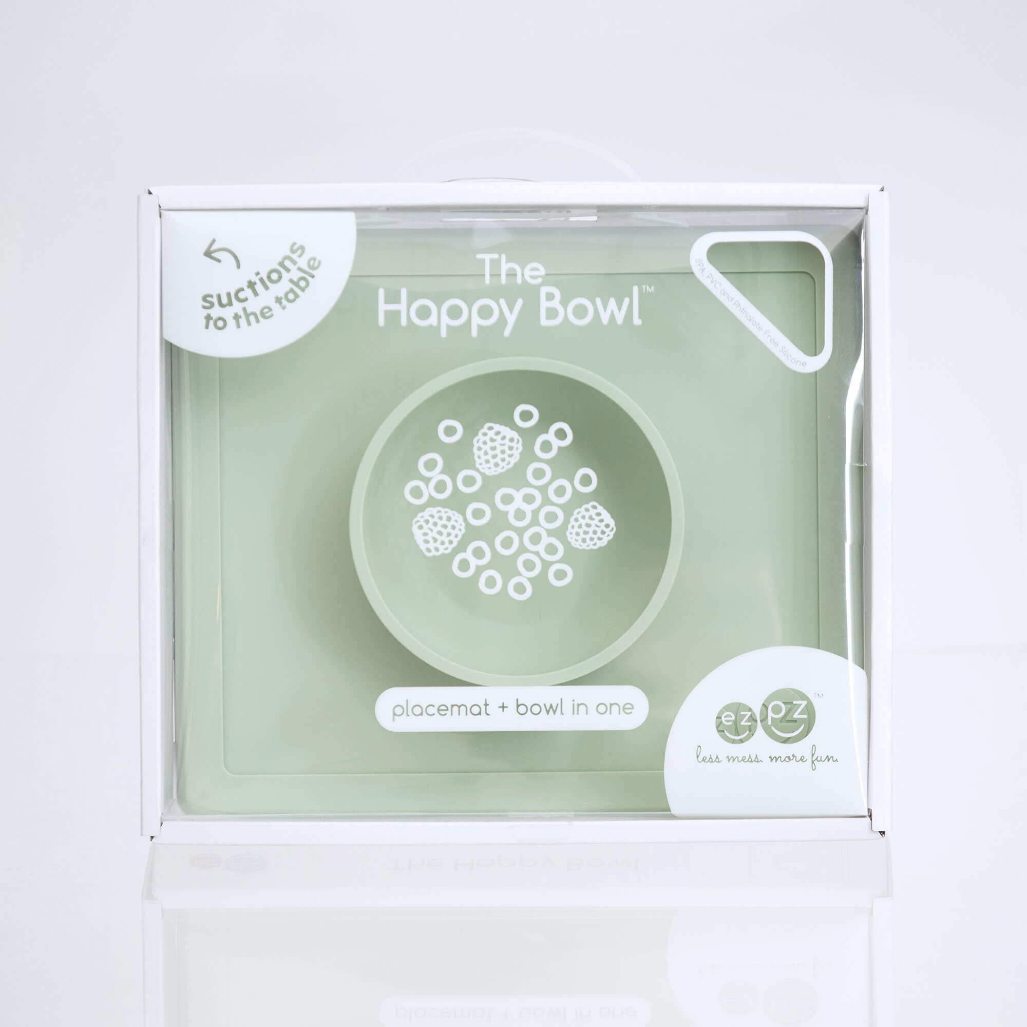 ezpz Happy Collection Happy Bowl Saugnapf-Schüssel Salbei