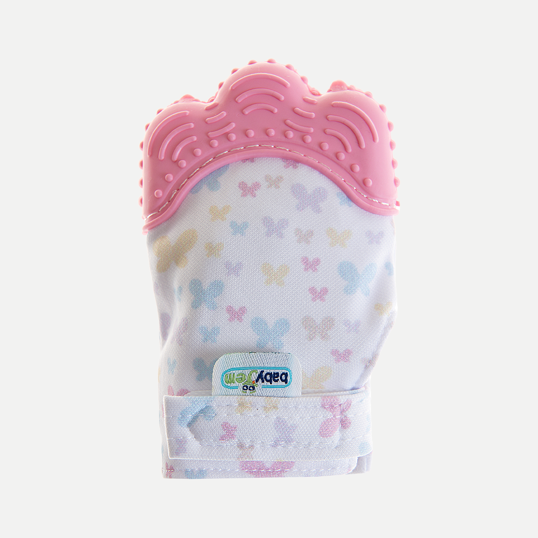 BabyJem Oyuncak Kelebek Beißhandschuh Schmetterling Stoff