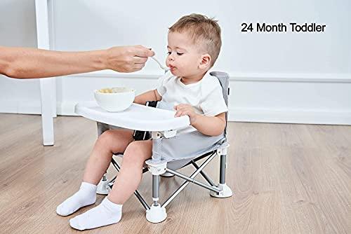 PandaEar Travel Seat Hochstuhl Baby Booster faltbar mit Gurt