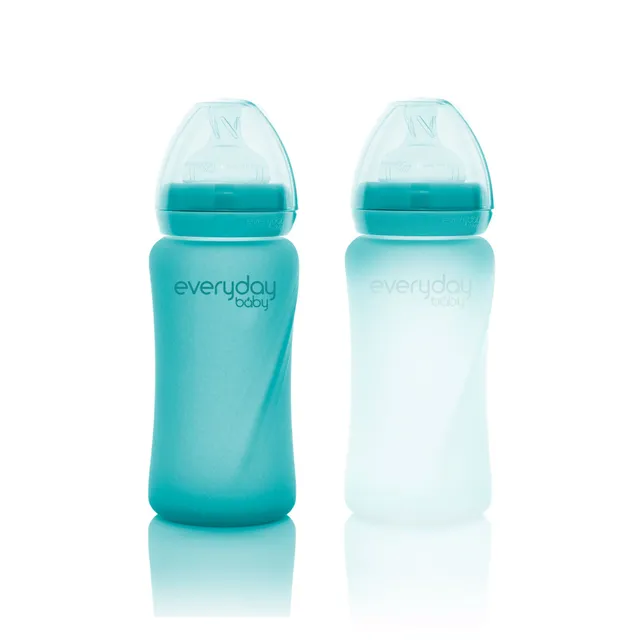 Everyday Baby Glass Bottles Babyflasche 240ml Blueberry