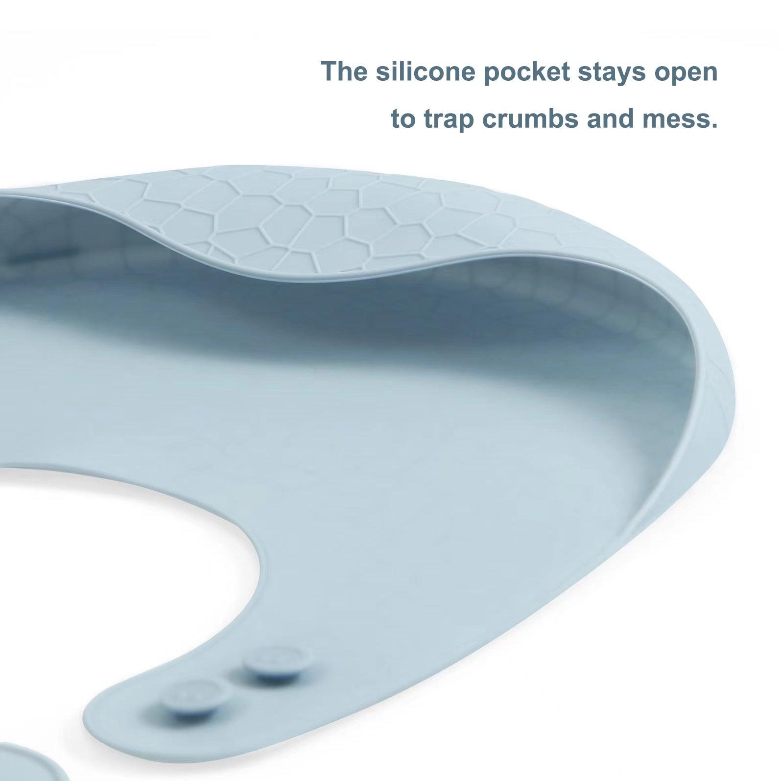 PandaEar Bibs Silicone Bibs Silikonlätzchen 3er leicht