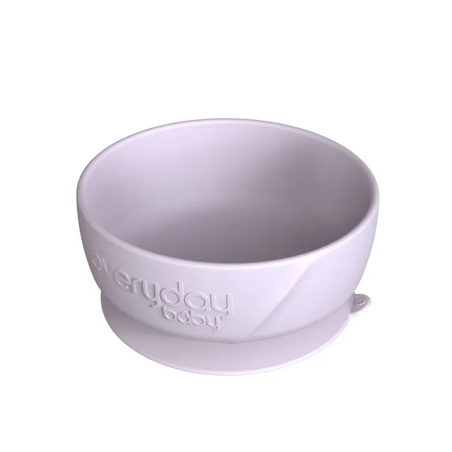 Everyday Baby Tableware Saugschüssel Silikon Nature Red