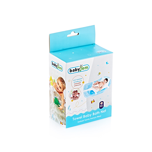 BabyJem Banyo Bade Netz mit Haken Badehilfe