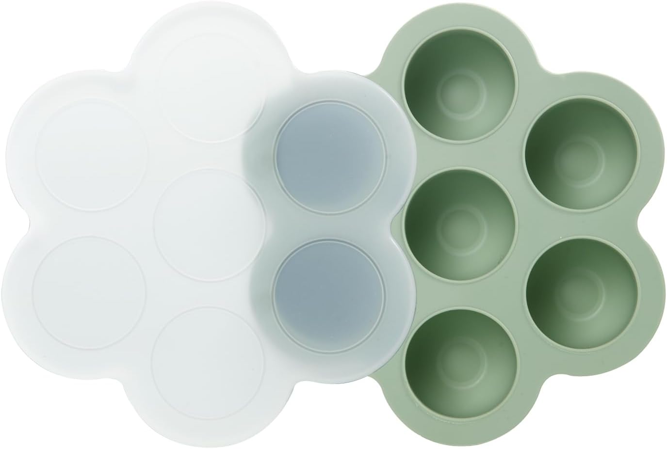 PandaEar Food Einfrierschale Silikon mit Deckel 3er Pack 1oz