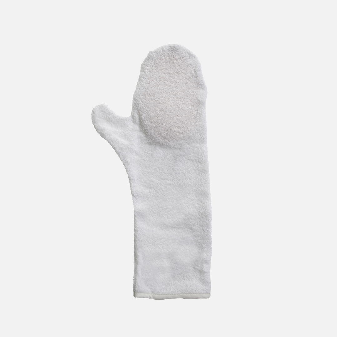 BabyJem Banyo Baby Waschhandschuh Frottee Baumwolle mit Schwamm
