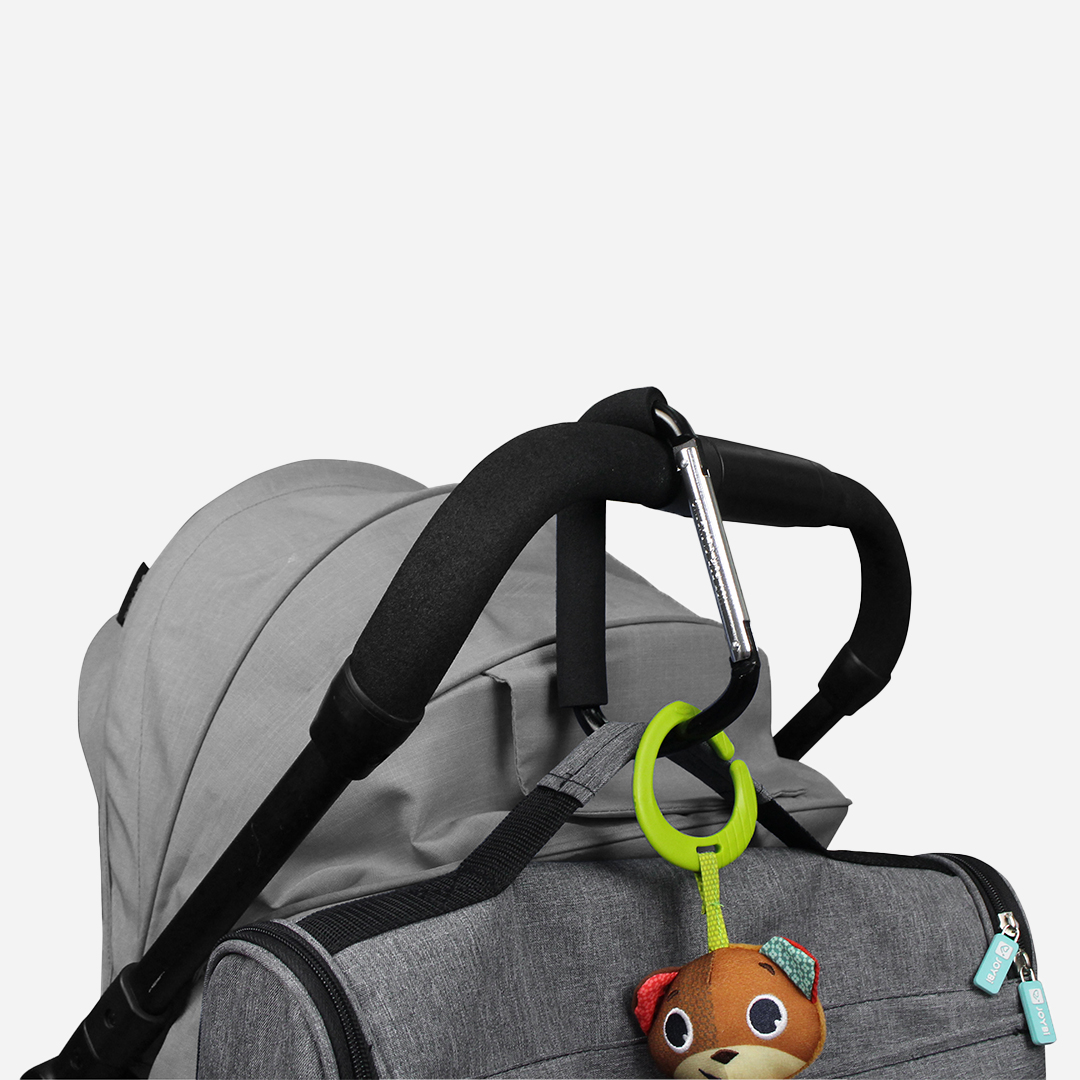 BabyJem Seyahat Kinderwagen Haken XL Aluminium Clip