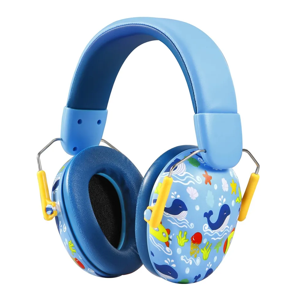 PandaEar Safety Kopfhörer Gehörschutz Kinder Blau 28dB