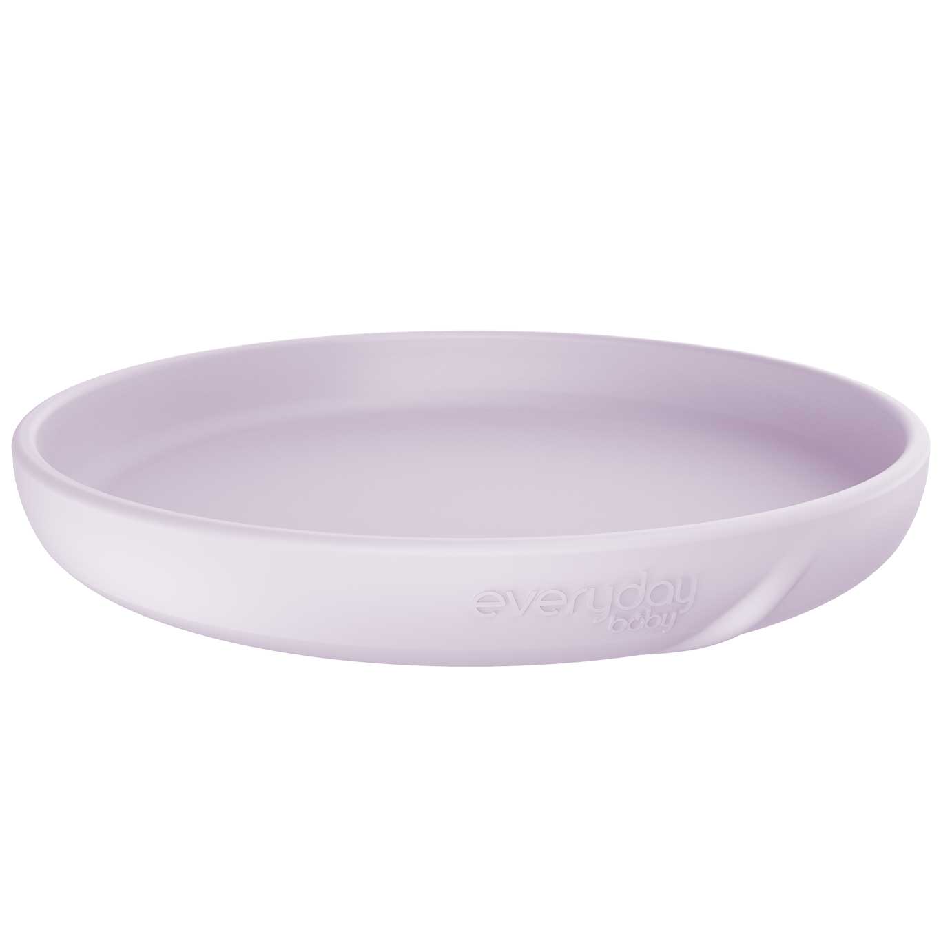 everyday baby Tableware Silikonteller Nature Red saugfest LFGB