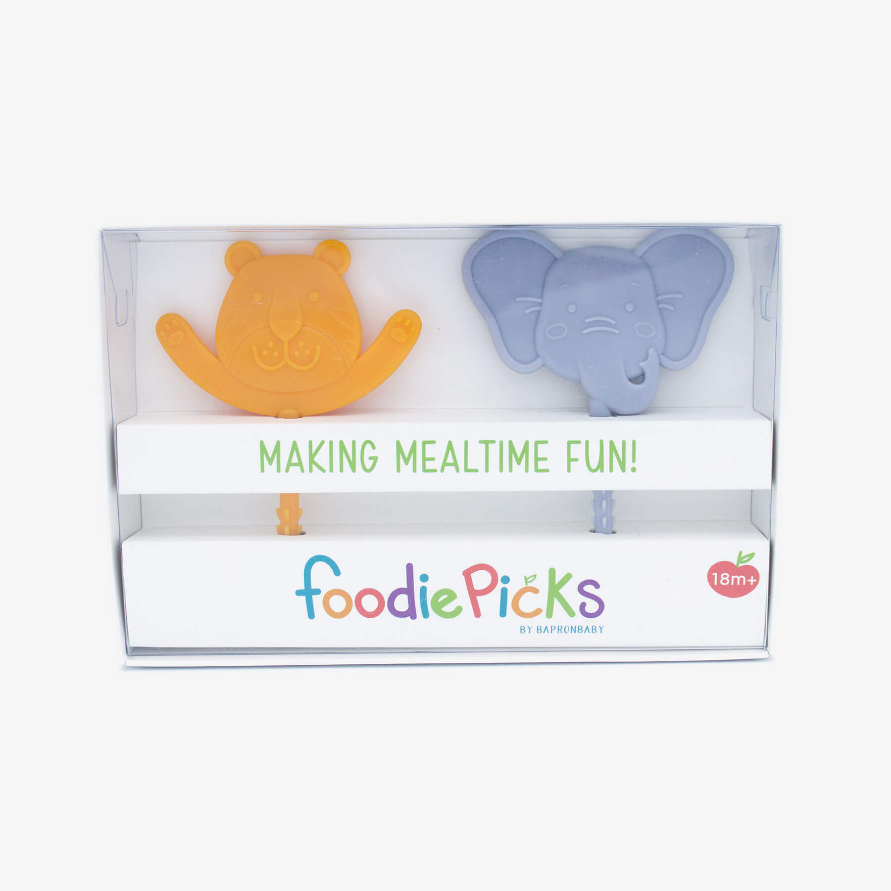 BapronBaby Foodie Picks Esspieße Esslernen 2er-Set