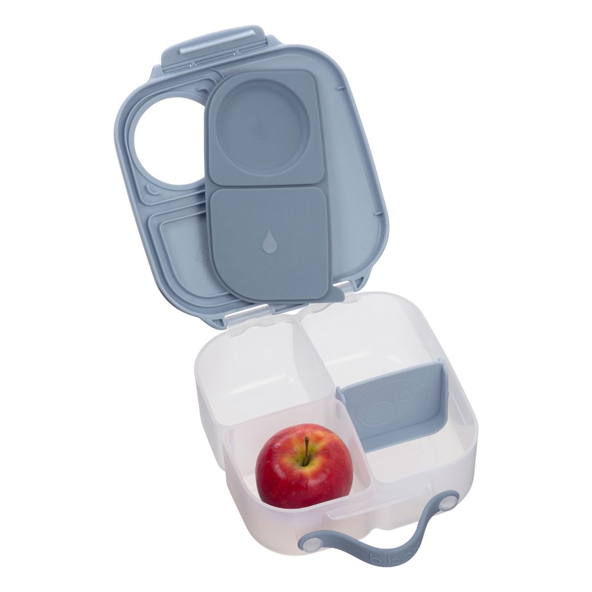 b.box Mini Lunchbox Brotdose Blauer Schiefer auslaufsicher