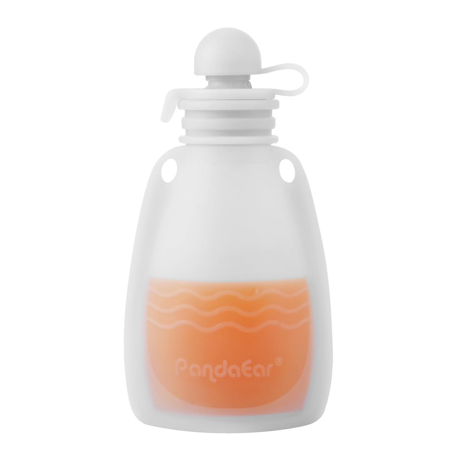 PandaEar Food Storage Quetschbeutel Silikon 7er-Set 156 ml