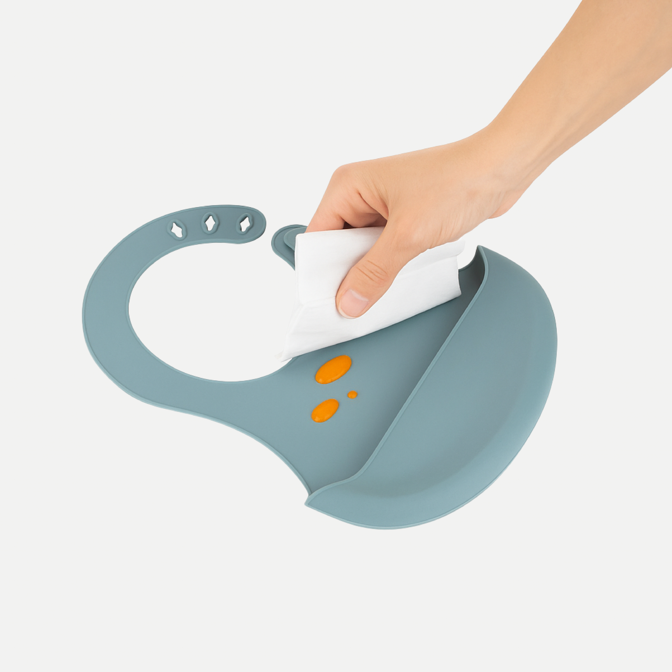 BabyJem Beslenme Mini Silikon Lätzchen Auffangschale