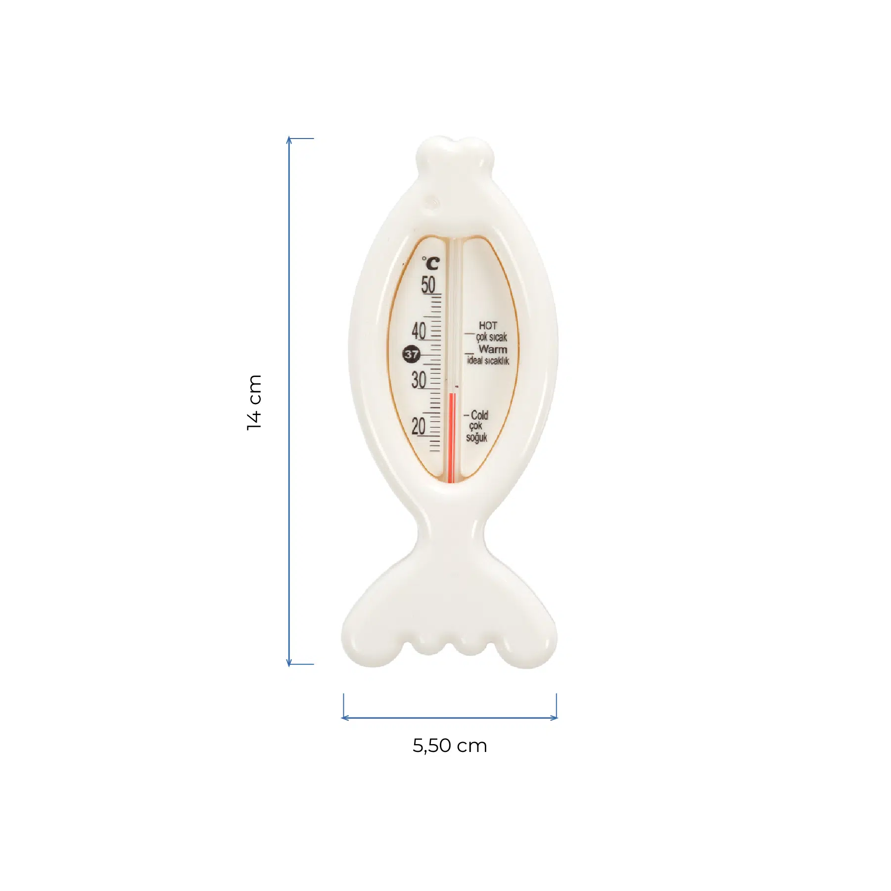 BabyJem Banyo Bade- & Zimmerthermometer ohne Quecksilber