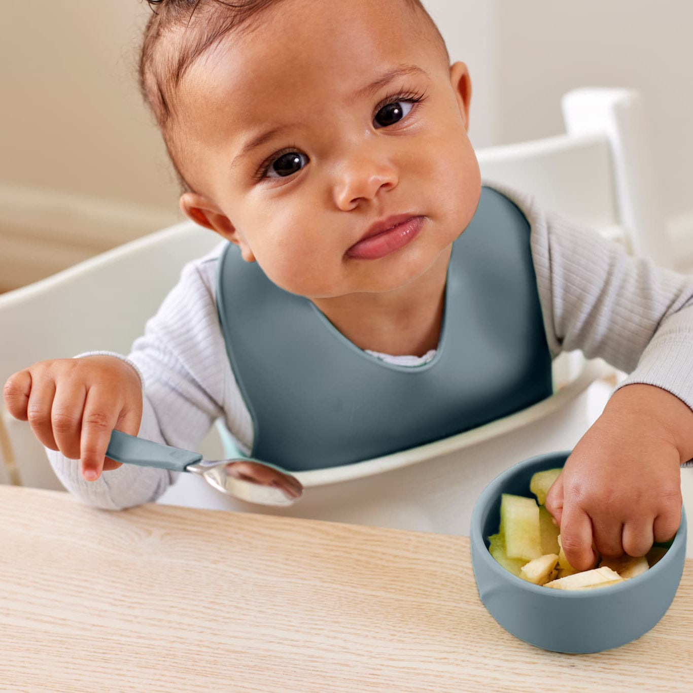 Everyday Baby Tableware Silikonschale 2er Lavender