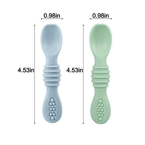 PandaEar Feeding Set Esslern-Set Silikon 2er-Pack
