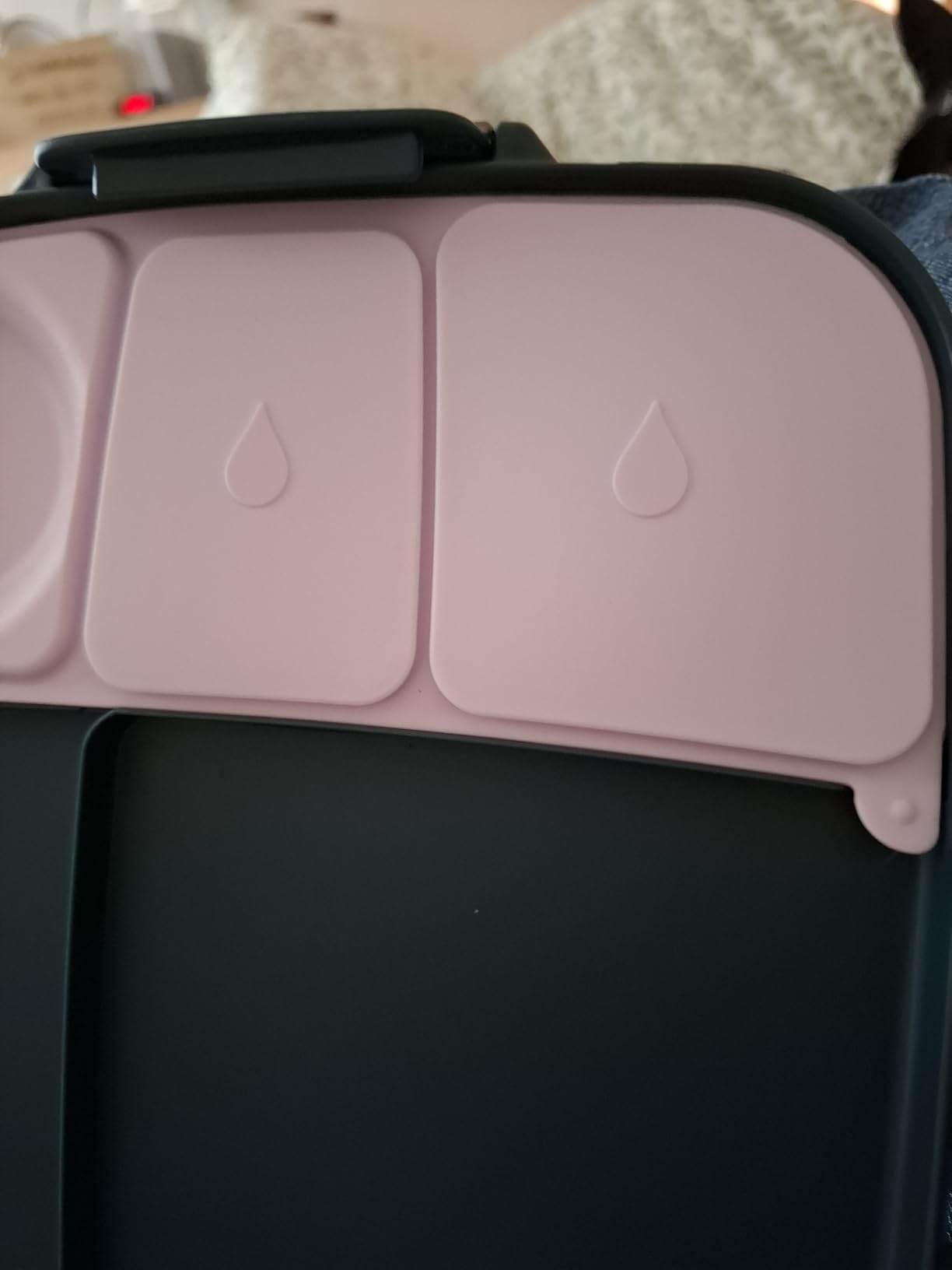 b.box Lunchbox Bento Brotdose 4 Fächer Lilac Pop 20 cm