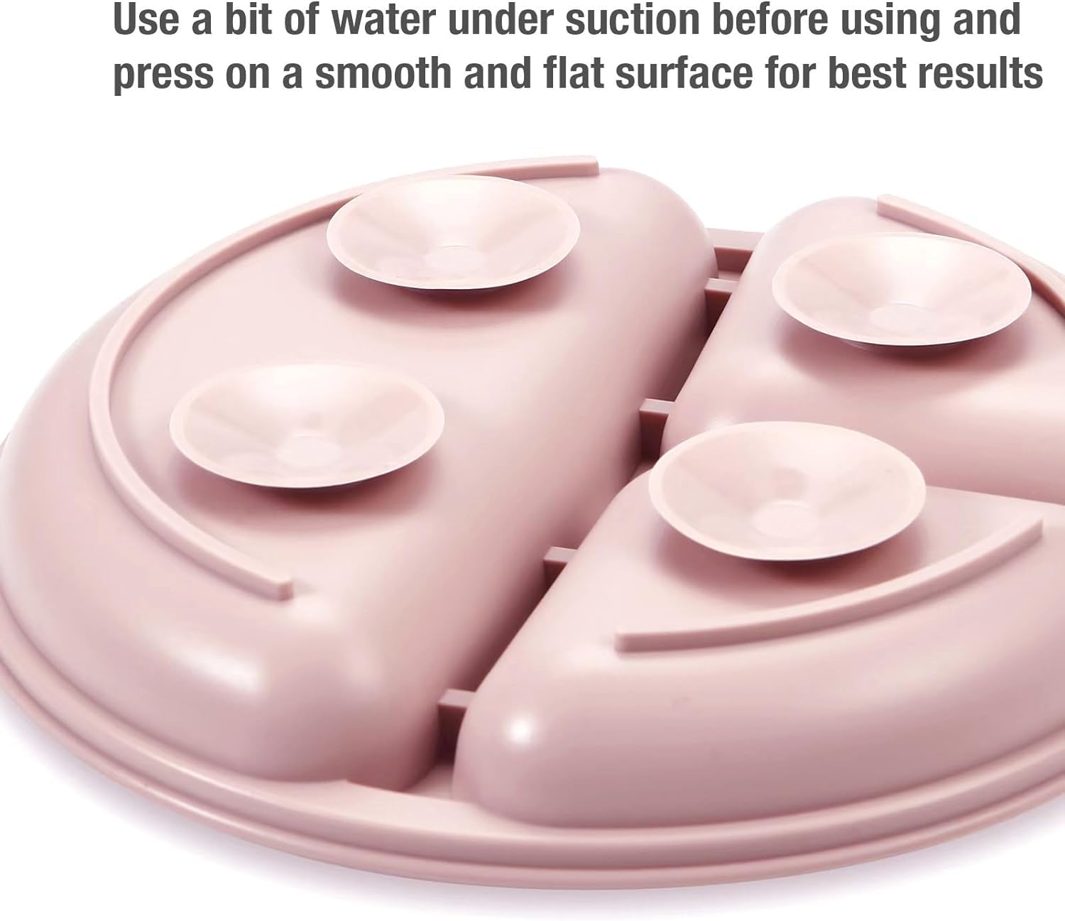 PandaEar Feeding Set Essset Silikon 9-teilig Pink