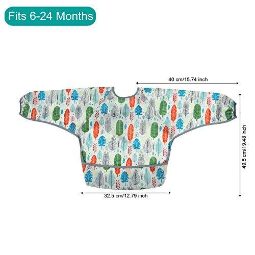 PandaEar Bibs Ärmellätzchen 3er Pack 12-48 Monate
