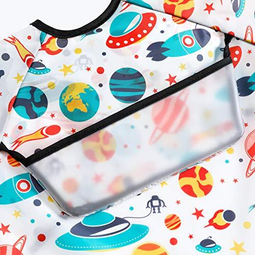 PandaEar Bibs Long Sleeve Ärmellätzchen 3er wasserdicht
