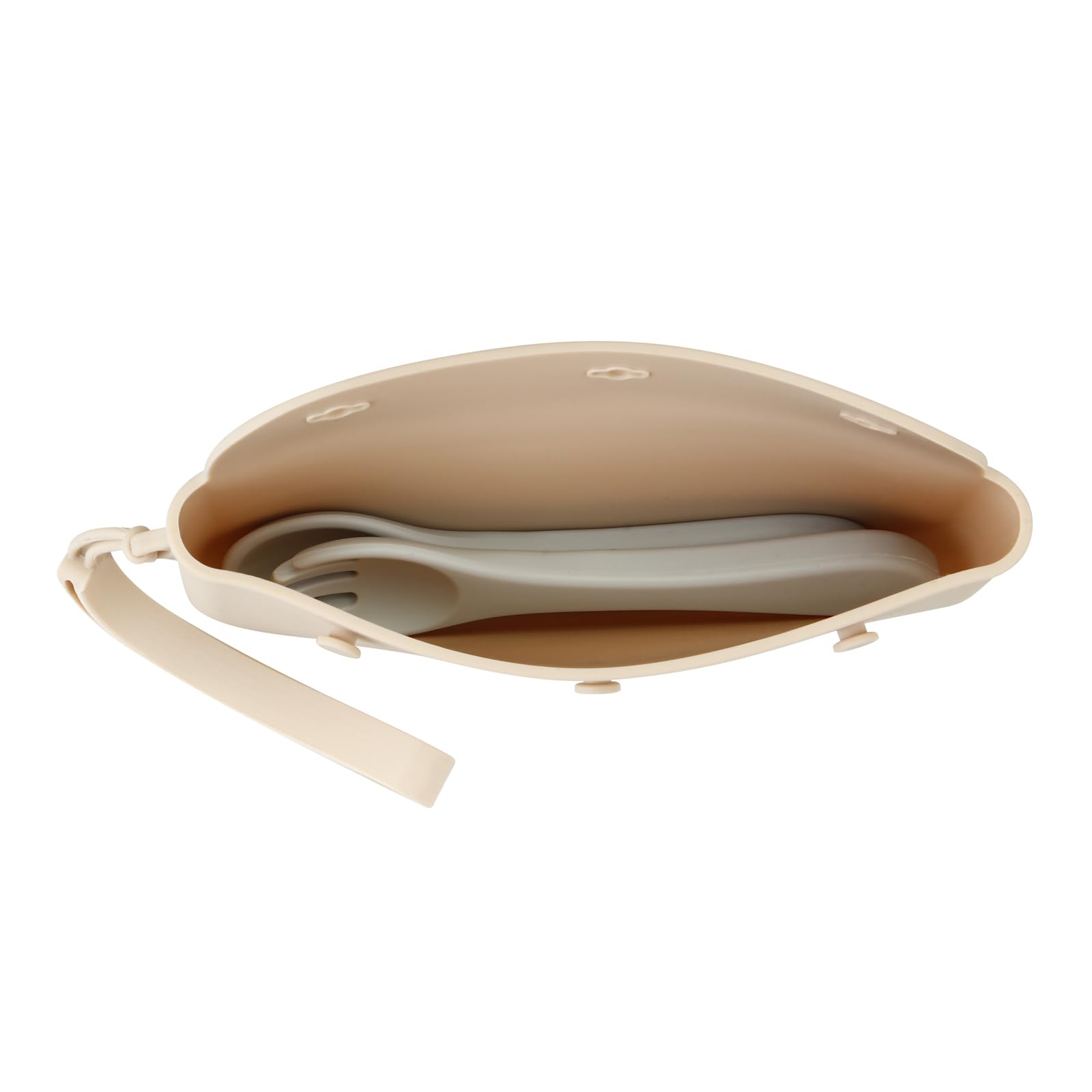 PandaEar Utensils Bestecktaschen Silikon 3er Pack Reise