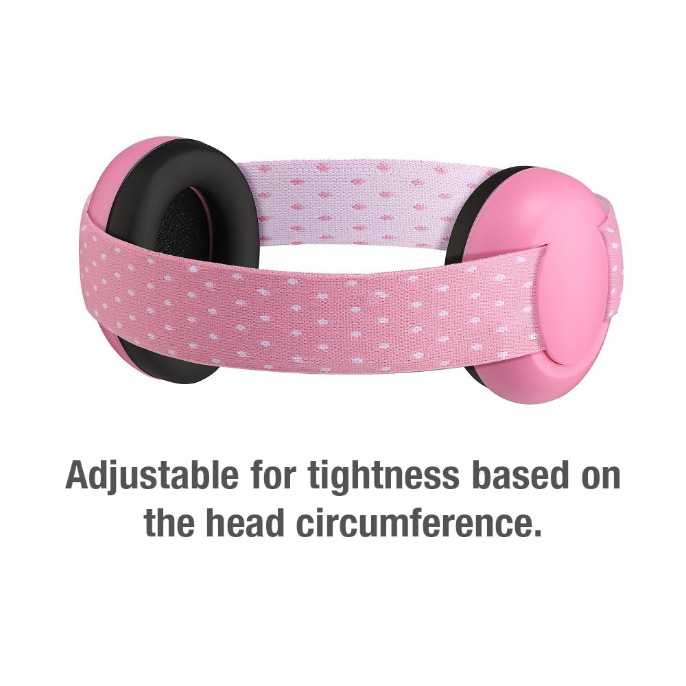 PandaEar Safety Noise Cancelling Kopfhörer Baby pink