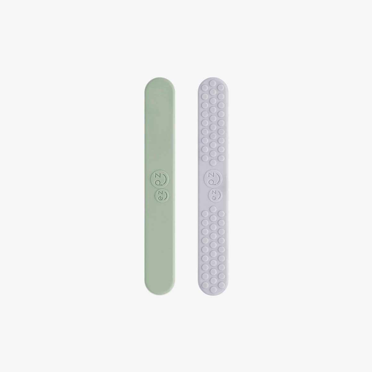 ezpz Pre-Feeding Zungenspatel Set Sage Pewter 5er Pack