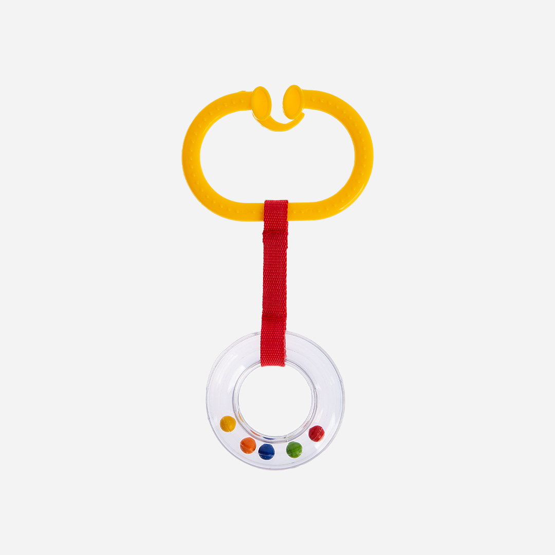 BabyJem Oyuncak Rassel Wagenkette Oval Rassel
