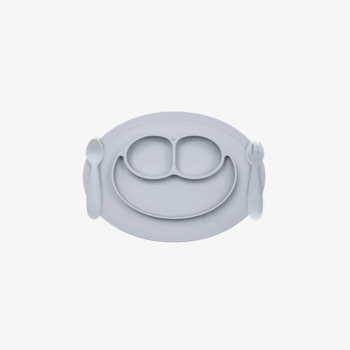 ezpz Mini Feeding Set Silikongeschirr 5er-Pack saugfest