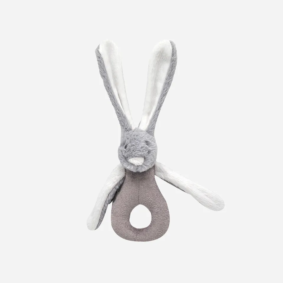 BabyJem Oyuncak Plüschrassel Hase klein pastel
