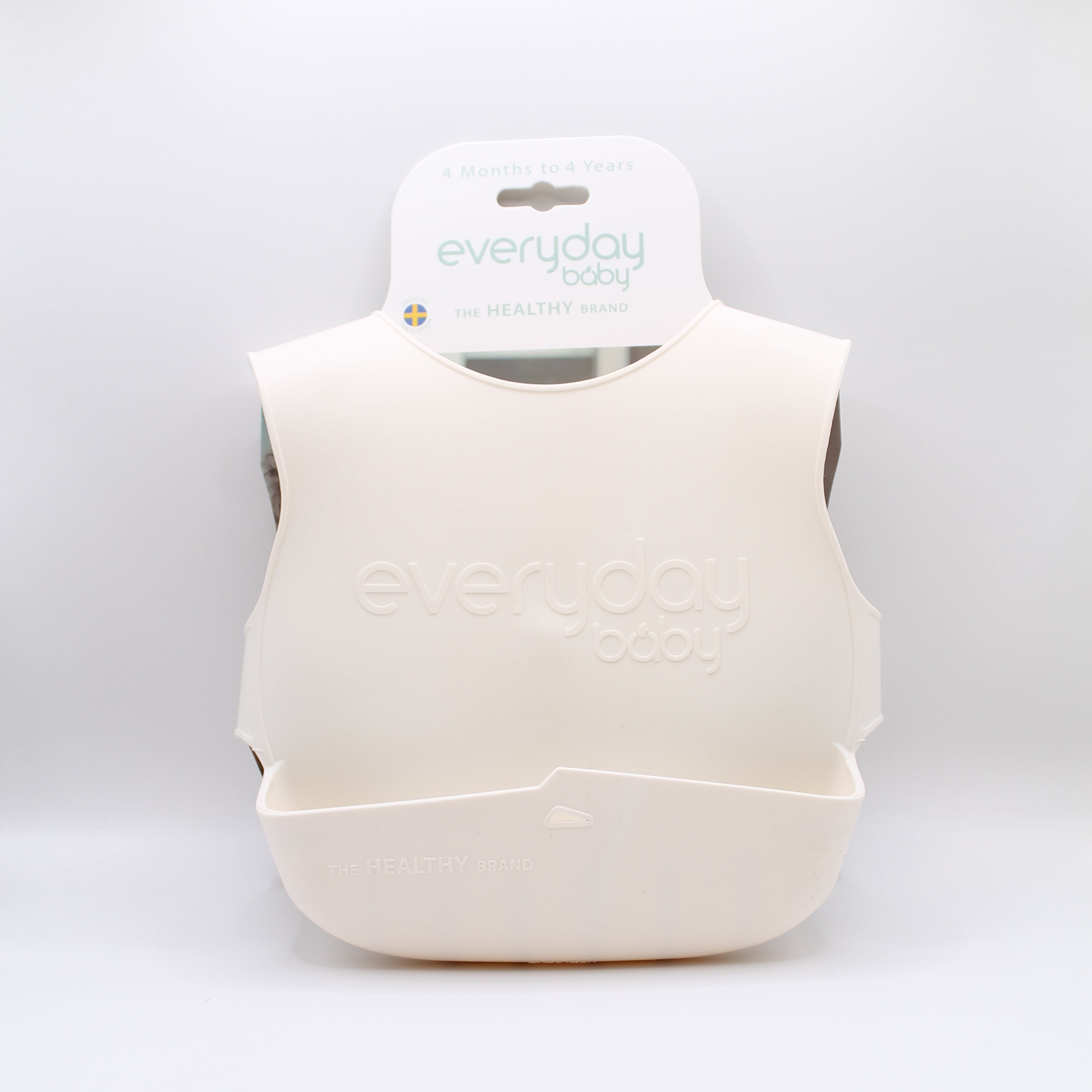 Everyday Baby Tableware Silikon-Lätzchen Rosa mit Taillengurt