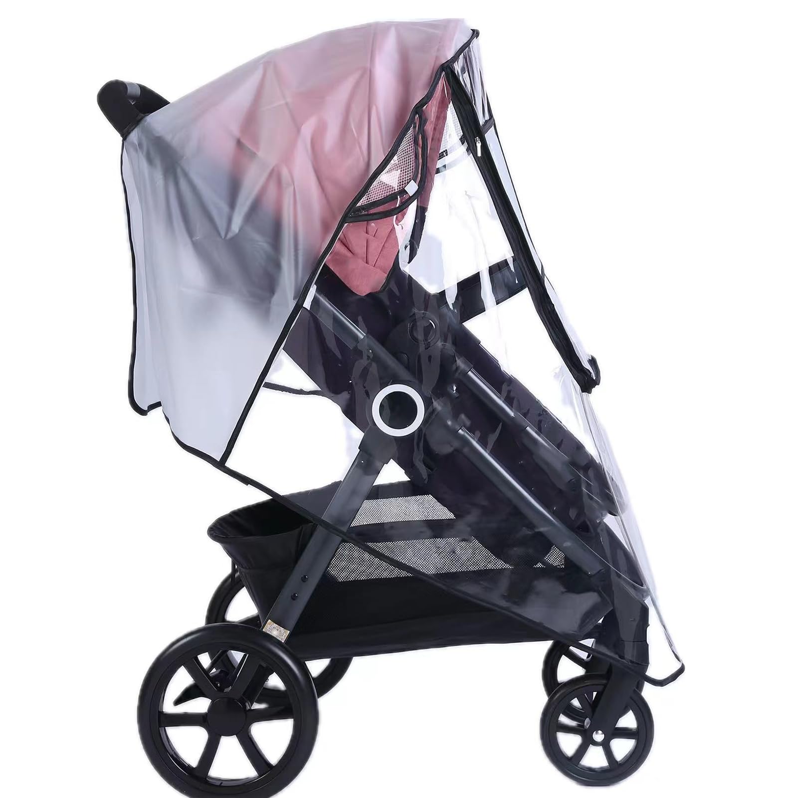 PandaEar Regenverdeck Kinderwagen transparent universal EVA